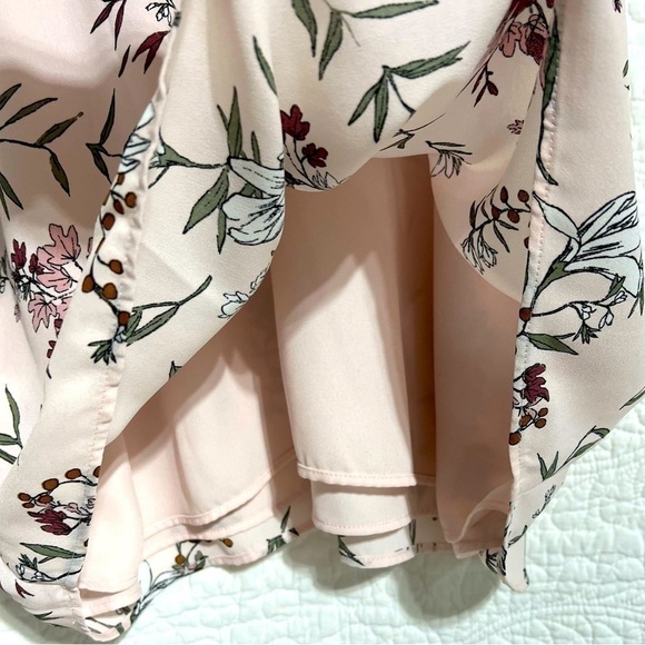 REITMANS Pink Floral Pattern Lined Tank Top, Size: X-Small - #249 - Picture 6 of 10